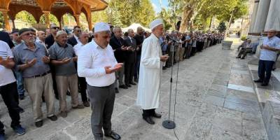 Amasya'da Ayşenur Ezgi Eygi için gıyabi cenaze namazı kılındı