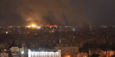 İşgal güçleri, gece boyunca Dahiye'ye 30 hava saldırısı düzenledi