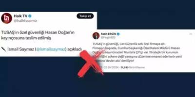 Halk TV'nin TUSAŞ yalanı tutmadı