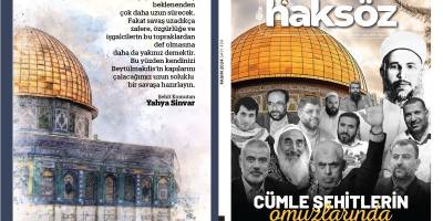 Haksöz dergisinin Kasım 2024 sayısı çıktı