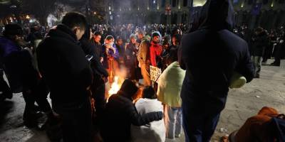 Gürcistan'daki AB yanlısı göstericilerin protestosu devam ediyor