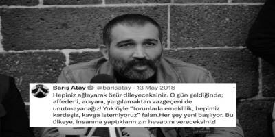 Barış Atay şebbihası ne zaman hesap verecek?