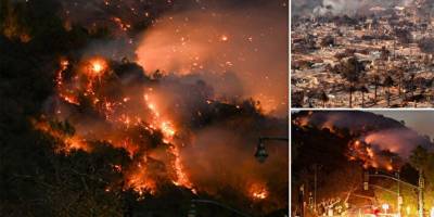 Los Angeles şehrindeki orman yangınlarında ölü sayısı 24'e yükseldi