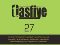 Tasfiye, 27. Sayısıyla Birlikte Aylık Yayında!