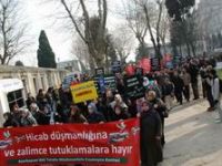 Sultanahmette Aliyev Zulmünü Protesto