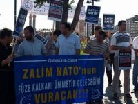 Sivasta NATO Füze Kalkanı Protesto Edildi