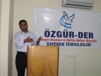 Siverek Özgür-Der Seminerleri Başladı