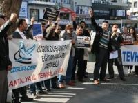 MEB Yönetmeliği Antalya’da Protesto Edildi