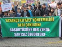 Başörtüsü Yasağı Siverek’te Protesto Edildi