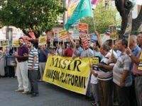 Mısır’daki Katliam Antalya’da Protesto Edildi