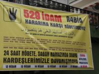 529 İdam Kararına Karşı R4bia Nöbeti