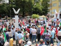 Siyonist İsrail Koceli'de Protesto Edildi