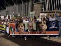 Ankara Suudi Elçiliği Önünde Gazze Protestosu