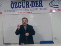 Batman Özgür-Der'de “Gelecek Güne Hazırlığımız” Semineri