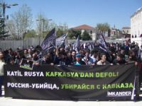 Rusya Fatih Camii'nde Protesto Edildi