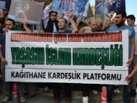 Kâğıthane’de Doğu Türkistan Zulmüne Protesto